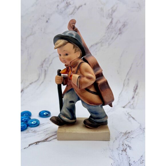 Hummel 89/I "Little Cellist" TMK2 full bee, 1950s, Germany, Hummel Musician - Picture 4 of 12